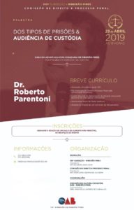 Cartaz Palestra Ribeirao Pires